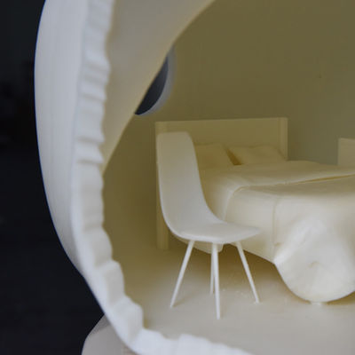 Portrait Sculpture SLA 3D Printing Service , Sanding Treat 3D Prototyping Services